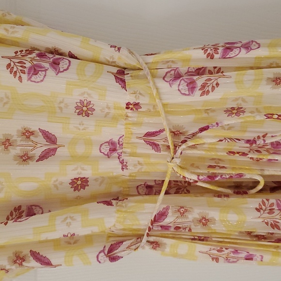 Ann Taylor Pink Midi Sundress for Wedding Guest - Picture 6 of 17